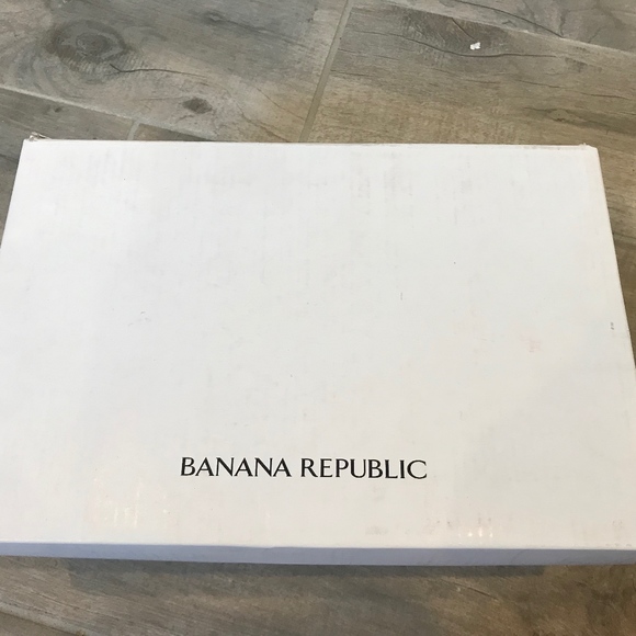 Banana Republic Black Pamee Leather Heels Size 9 - Picture 5 of 5